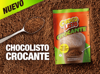 Chocolisto crocante infografía